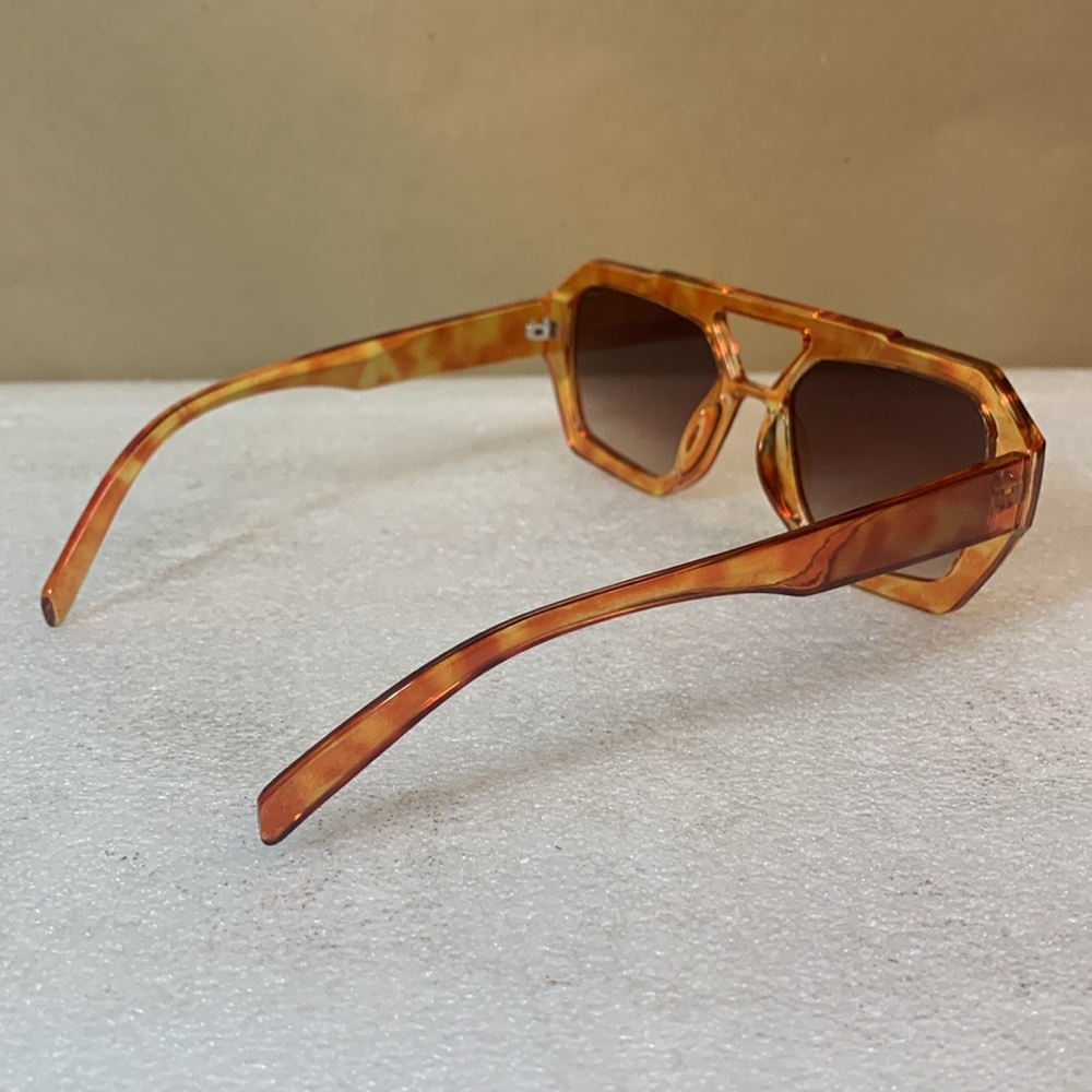 Spexx Casual Orange and Yellow Frame Fashion Sunglasses 🕶️ - Picture 4 of 6